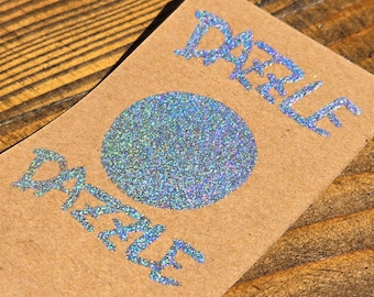 Dazzle Hologram Handmade Watercolor Shimmer Paints by iuilewatercolors