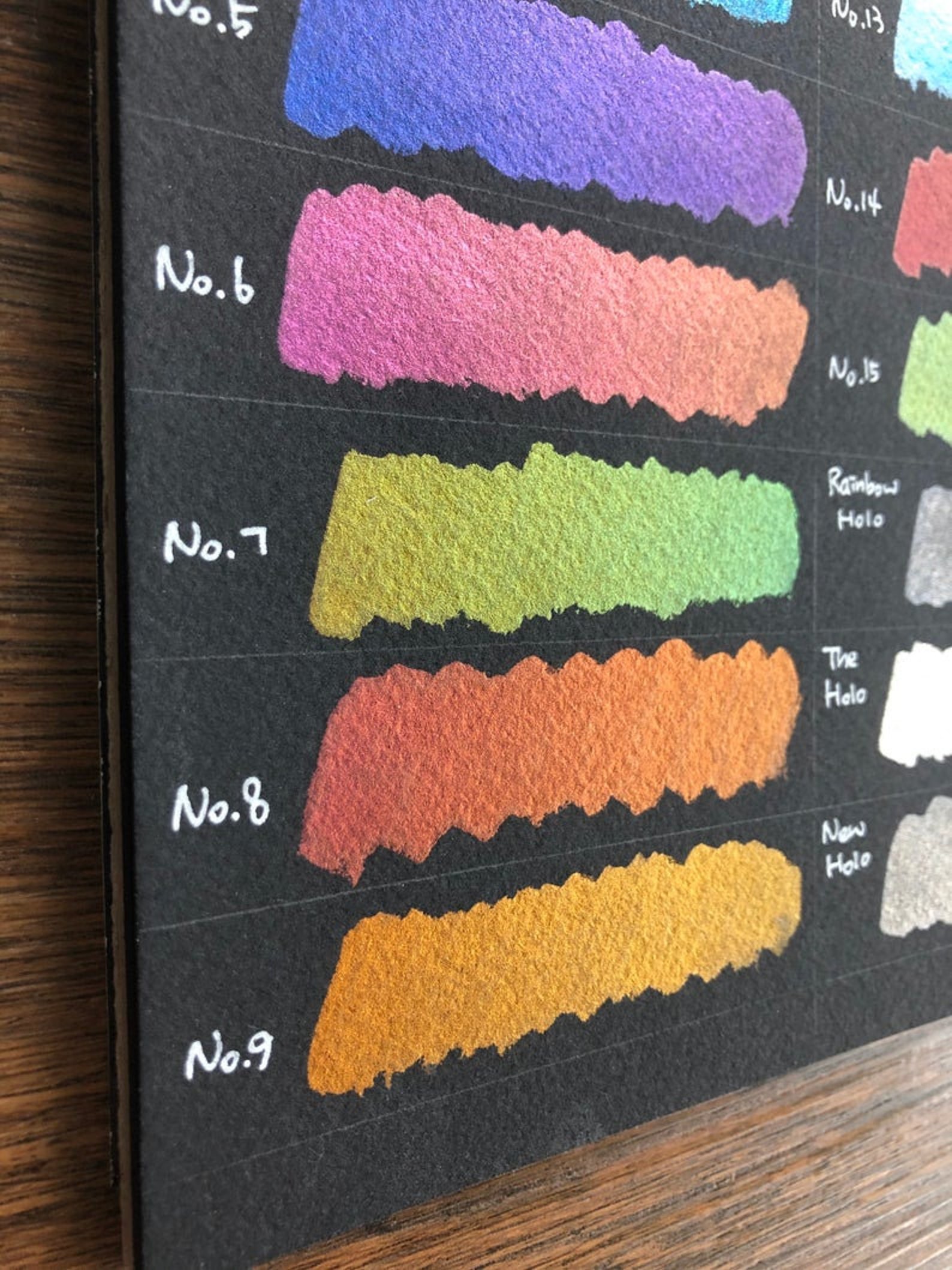 Q15 Colorshift Watercolor Quarter Pan Set in Tin Case Etsy