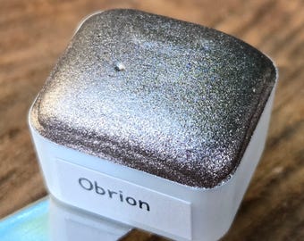 Obrion Half The Weight Of Light Set Handmade Christmas Chrome Iridescent Shimmer Watercolor Paints