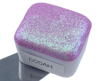 Dodam Half Pan Handmade Color Shift Shimmer Shine Aquarellfarben von iuilewatercolors