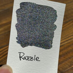 Razzle Hologram Handmade Watercolor Shimmer Paints by iuilewatercolors