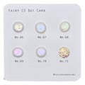 Fairy CS Dot Card Tester Sampler Watercolor Shimmer Glittery Paints