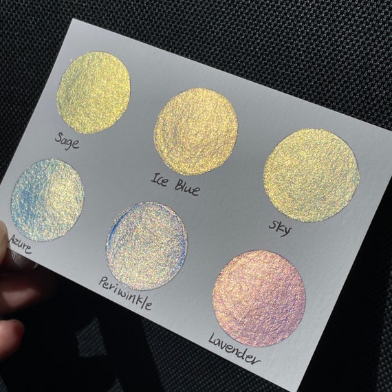 Magical Drop tin set Handmade Shimmer Watercolor Paint – IUILE