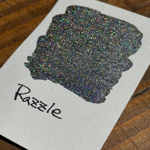 Razzle Hologram Handmade Watercolor Shimmer Paints by iuilewatercolors