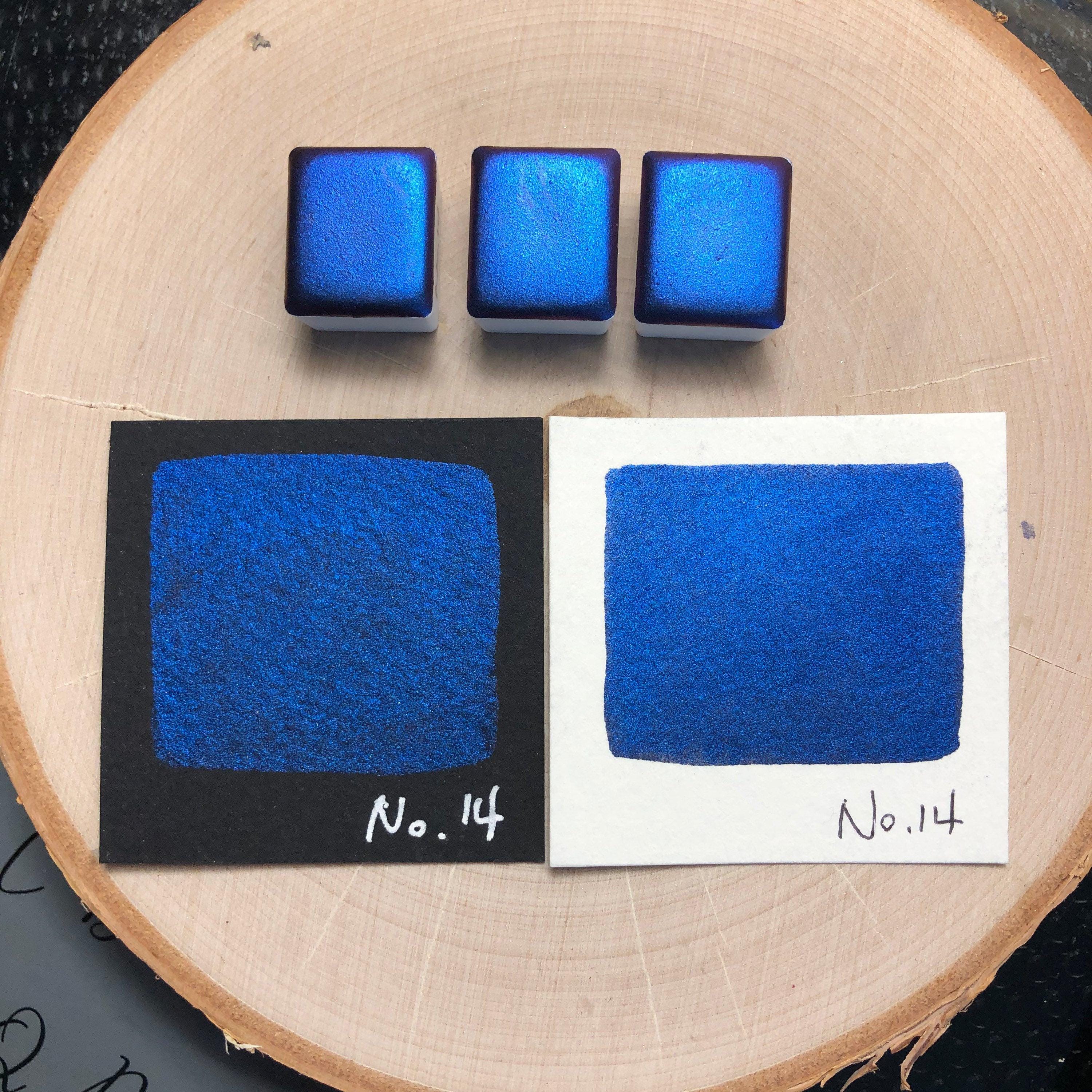 No.14 ナンバーシリーズ ハンドメイドカラーシフト水彩絵具 クロム顔料