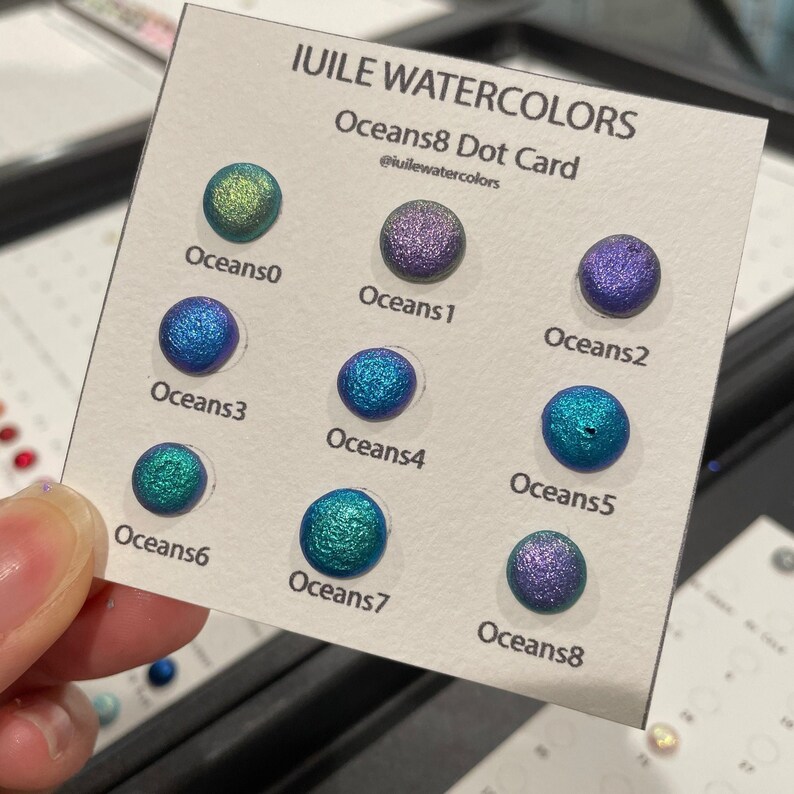 Oceans8 dot card 