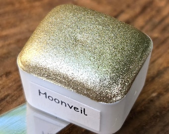 Moonveil Half The Weight Of Light Set Handmade Christmas Chrome Iridescent Shimmer Watercolor Paints