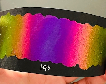 No.193 Half Vivid series Handmade Super Chrome Color Shift Watercolor Paint