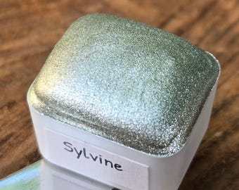 Sylvine Half The Weight Of Light Set Handmade Christmas Chrome Iridescent Shimmer Watercolor Paints