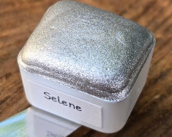 Selene Half The Weight Of Light Set Handmade Christmas Chrome Iridescent Shimmer Watercolor Paints