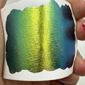 No.25 パールカラーシフト水彩絵具 ハーフ/クォーター/ミニ