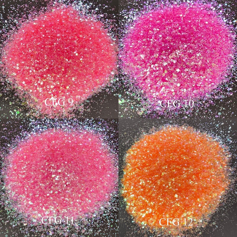 30g CFG 1 Iridescent Colorshift Chunky Glitter Nail DIY Resin Epoxy Art Craft zdjęcie 4