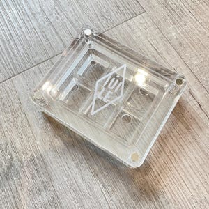 Ver.3 ギフトアイデア 6/12/24/60 アクリルペイントケース IUILE ロゴ付き アップグレードバージョンは両方の形状のハーフパンに適合します