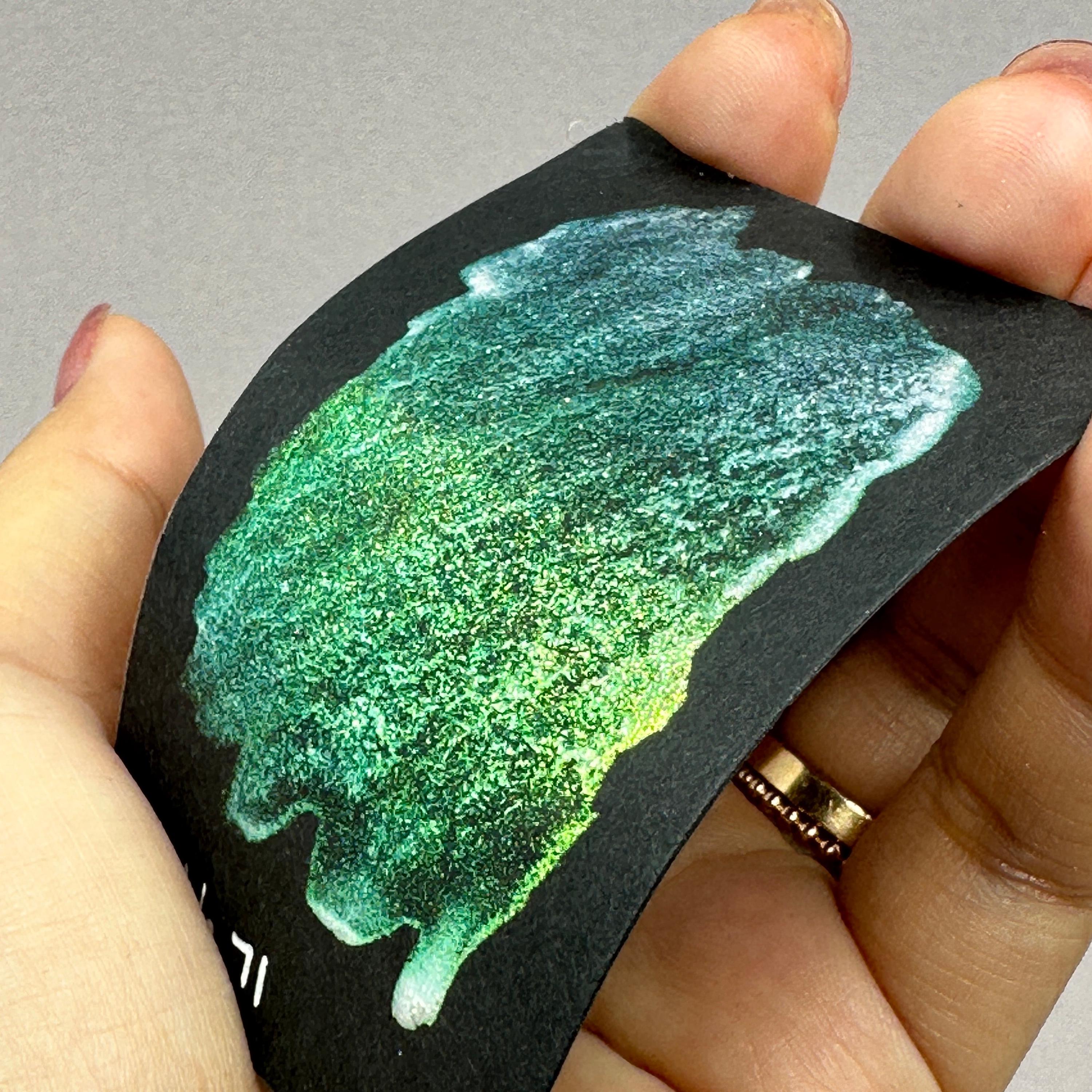自家製絵の具 Malachite Genuine Ex Fine ハーフパン 自家製絵の具 Malachite Genuine Ex Fine ハーフパン