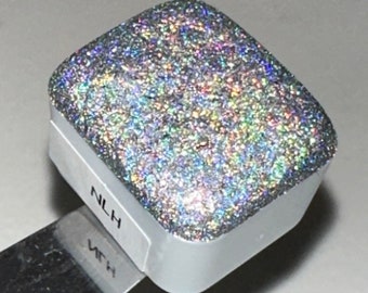 Next level Holo Glitter Handmade watercolor paints holographic half pan