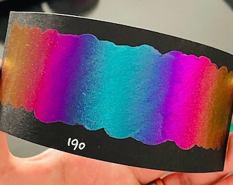 No.190 Half Vivid series Handmade Super Chrome Color Shift Watercolor Paint