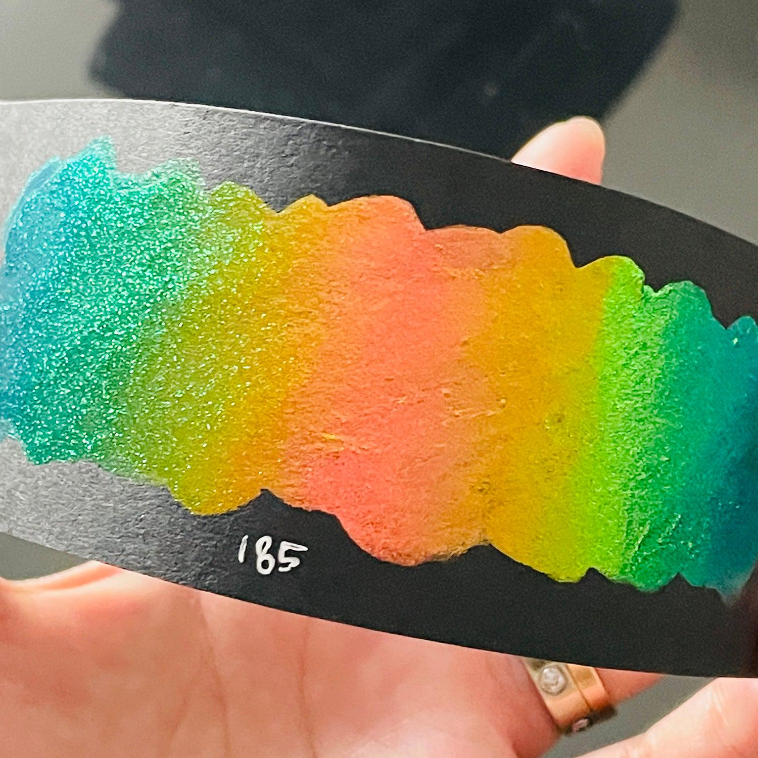 No.185 Half Vivid series Handmade Super Chrome Color Shift Watercolor Paint