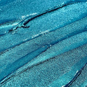 Atlantikblaue Hälfte Handgemachte Schimmer-Aquarellfarben