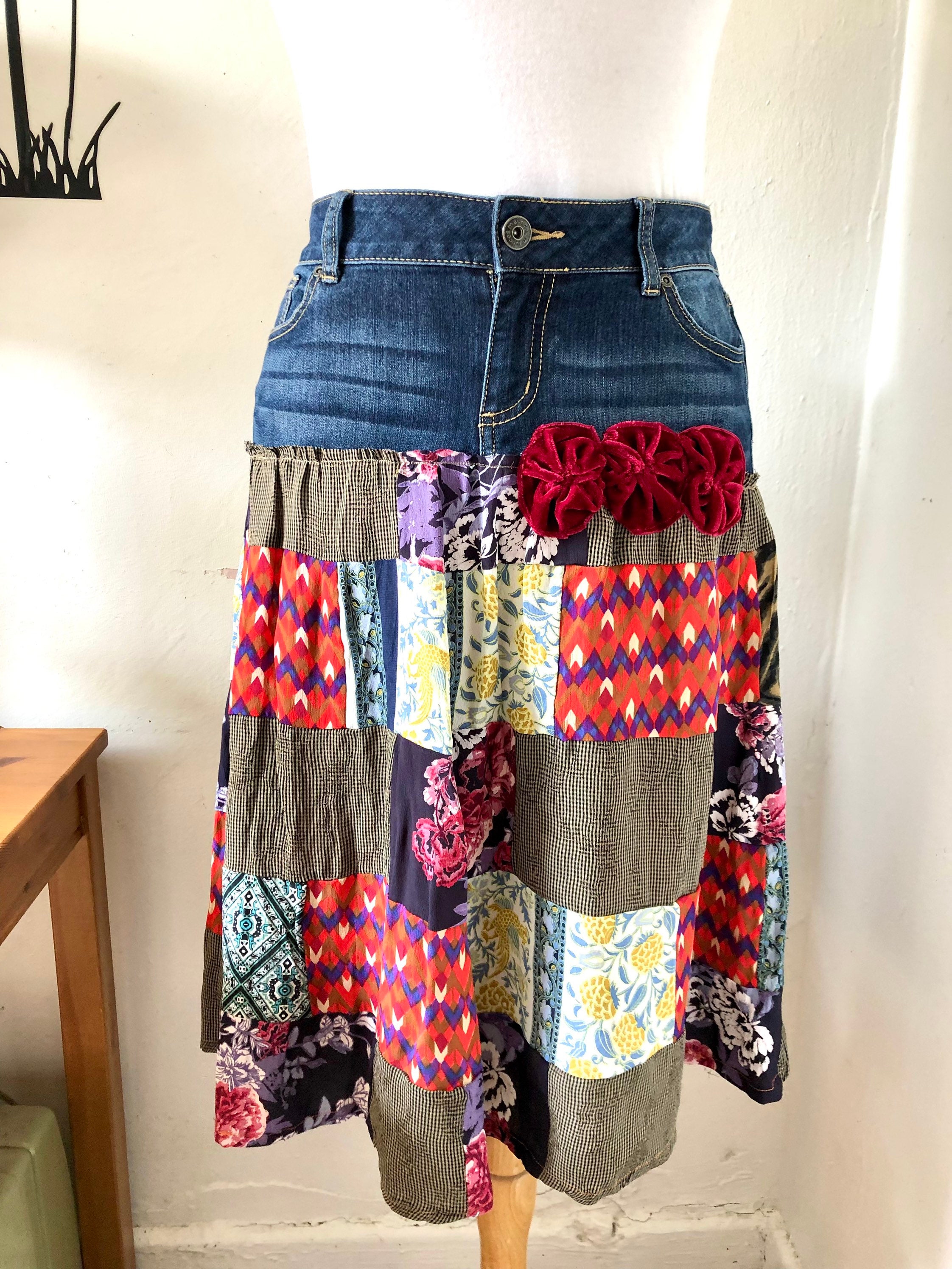 papier パピエ　デニム　denimenfantwrappedskirt papier パピエ デニム denimenfantwrappedskirt