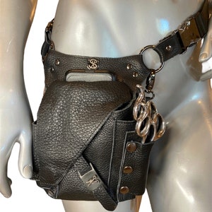 LEG HARNESS // Body Harness // Hairstylist Tool Belt // Shear Holster // fanny pack image 4