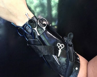 Guantelete magnético // Funda de cizalla // Brazalete de cuero // Cosplay