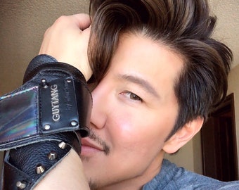 Guy Tang Hair Gauntlet // gauntlet for hair tools // Bracer // Holographic