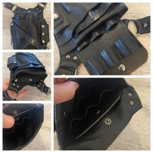 LEG HARNESS // Body Harness // Hairstylist Tool Belt // Shear Holster // fanny pack SM  extra pouch