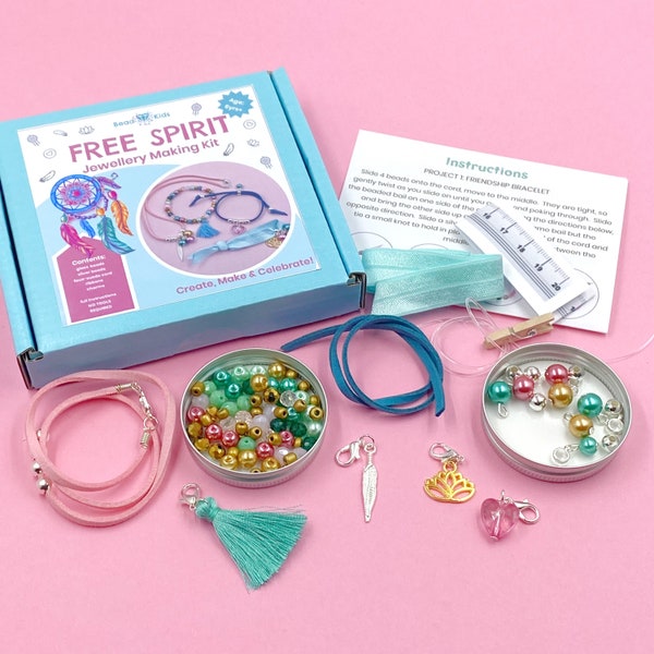 SALE! Free Spirit Jewellery Making Craft Kit for Children