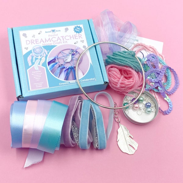 Pastel Dreamcatcher Craft Kit for Children