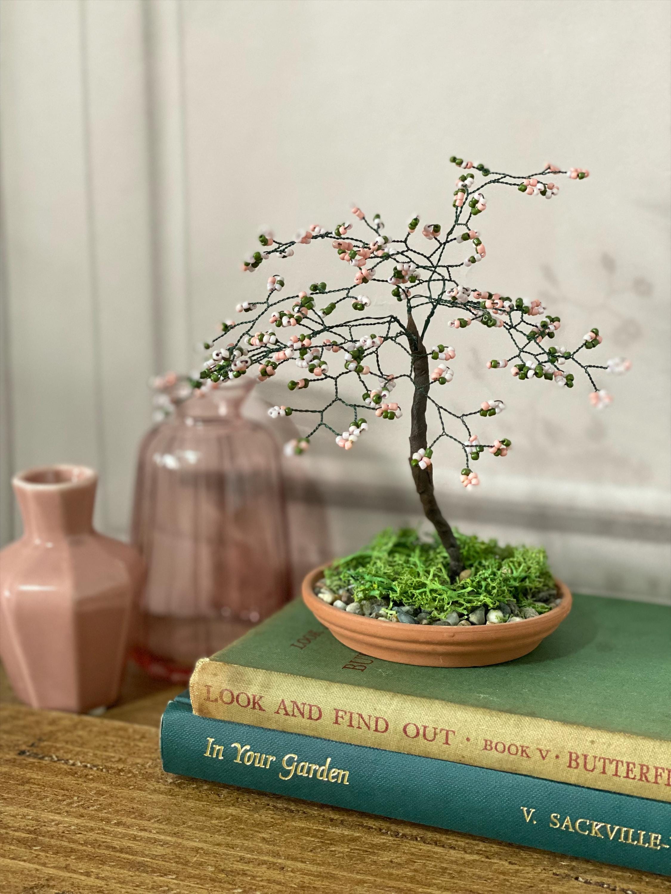 24 Beautiful Bead Crafts for Kids 7 Bonsai Tree Bead Craft Kit: Adult Beading Project