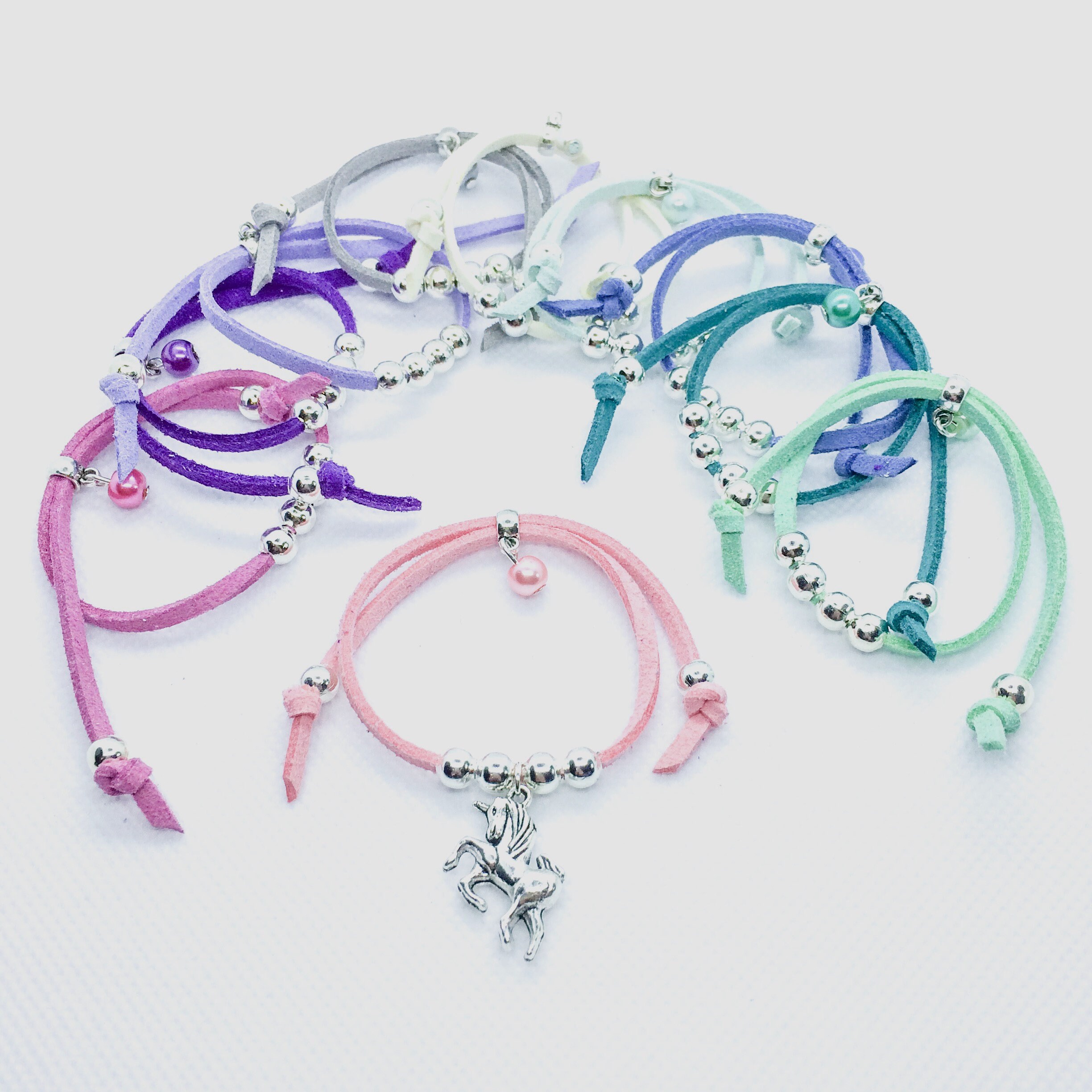 Unicorn Friendship Bracelets for Party Bag Favors Etsy