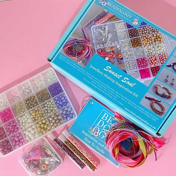 Jewellery Making Kit for Teens adults Sunset Soul. A Creative Gift Idea. Etsy Canada