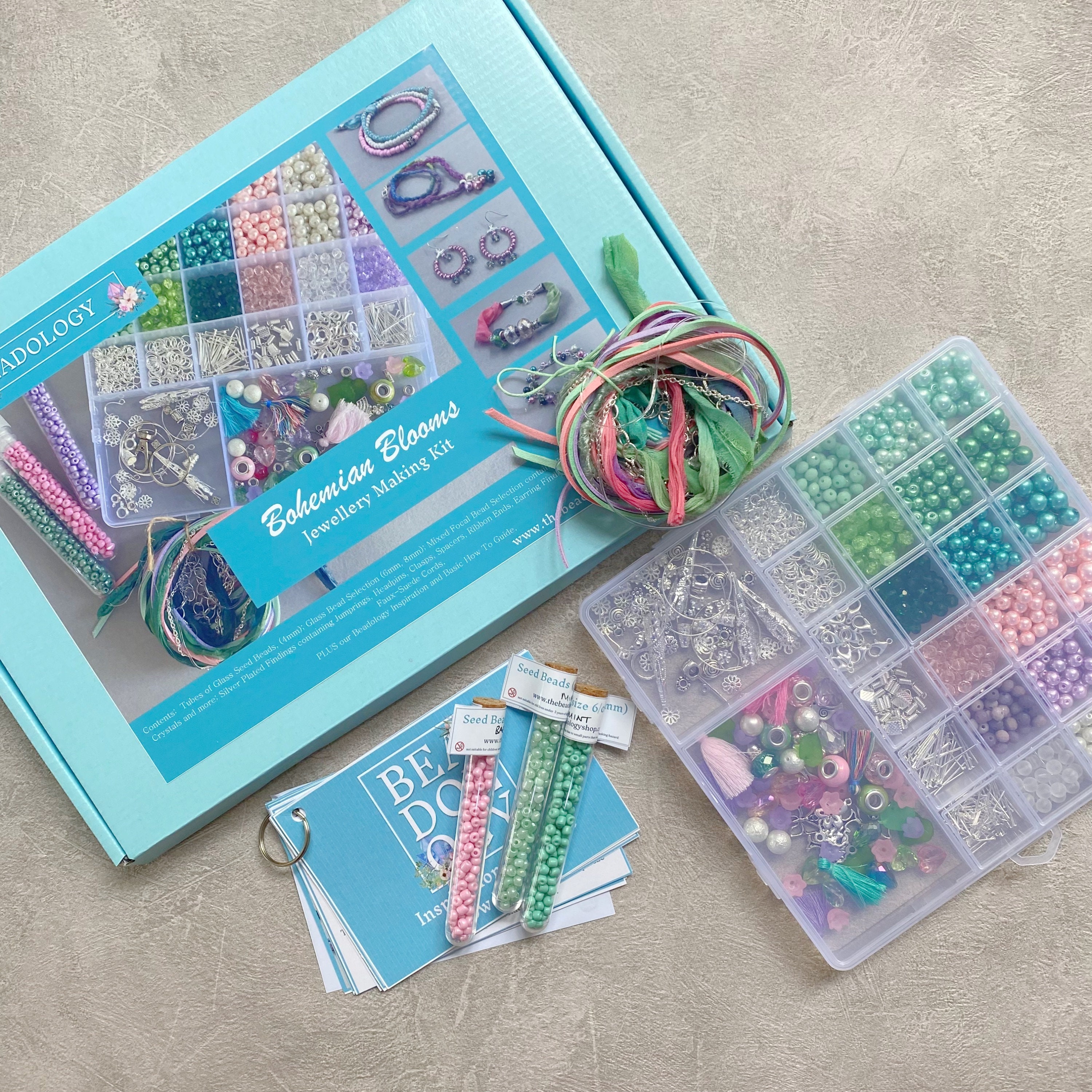 Gemstone Chip DIY Jewellery Making Kit for Teen Girls to Adults