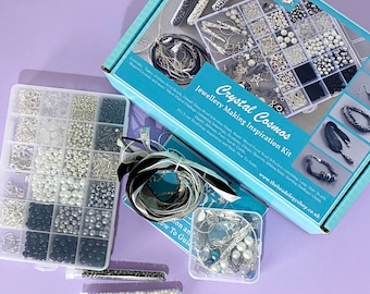 Jewellery Making Kit for Teens/Adults - Crystal Cosmos. A creative gift idea.