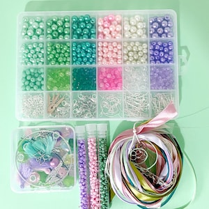 Jewellery Making Kit for Teens/Adults Bohemian Blooms. A creative gift idea. image 4
