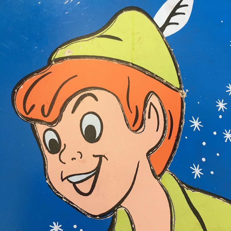 Vintage 1980s Walt Disney/'s Peter Pan Playskool Children/'s Jigsaw Puzzle