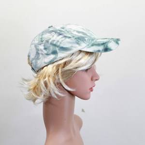 Gray marble baseball cap, Tie dyed baseball hat, Hikers hat, Adjustable baseball cap, Truckers cap