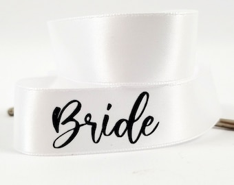 Pair of Personalized Wedding shoelaces, 7/8 inch satin laces, Satin ribbon shoelaces, Double Faced Satin Ribbon, Dance team laces