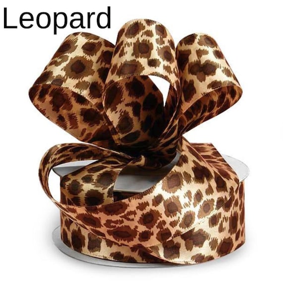 Pair of Wide Satin Laces, Camo Shoelaces, Animal Print Laces,