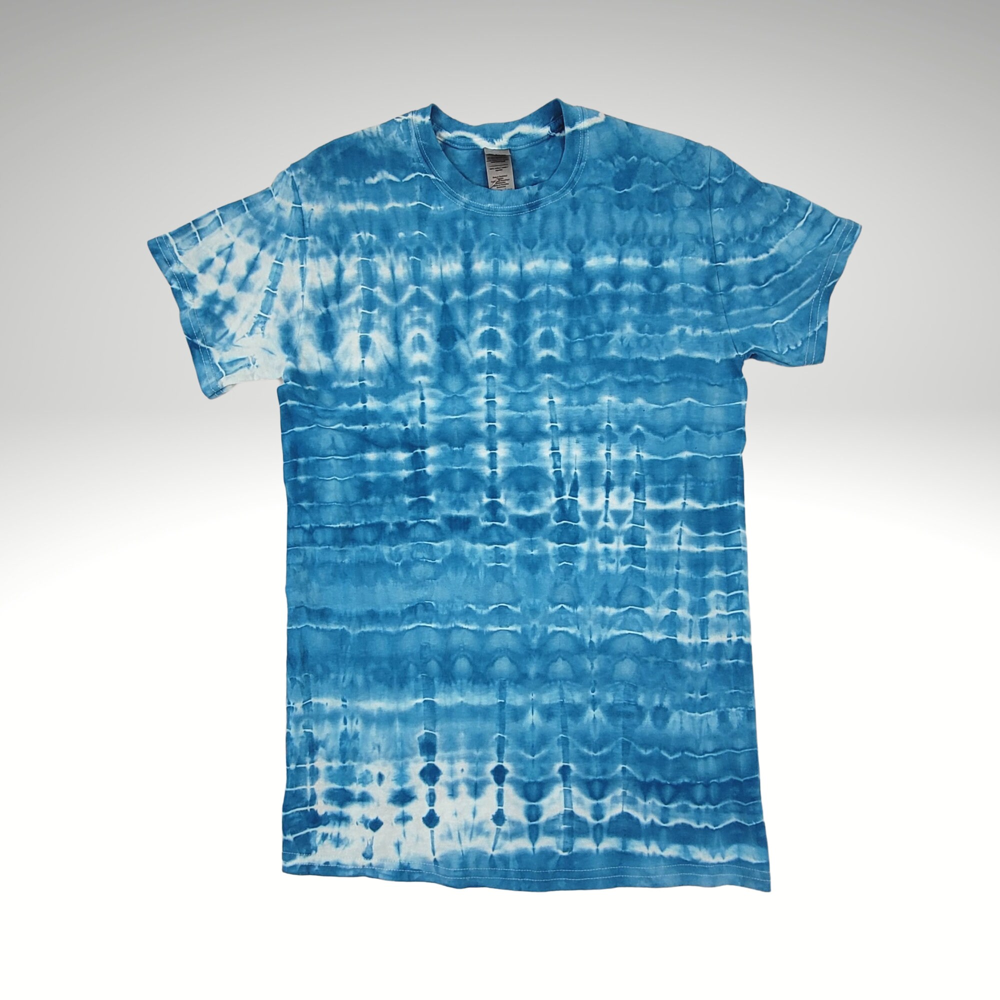 Tie Dye Shirt Men's Tie Dyed Shirt Blue Dyed Shirt Etsy