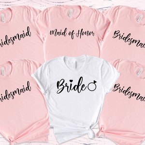 Bachelorette shirts, bridesmaids shirts, wedding shirt,  Hen party gift, bride to be tee, bridal shower gift, bachelorette party shirt