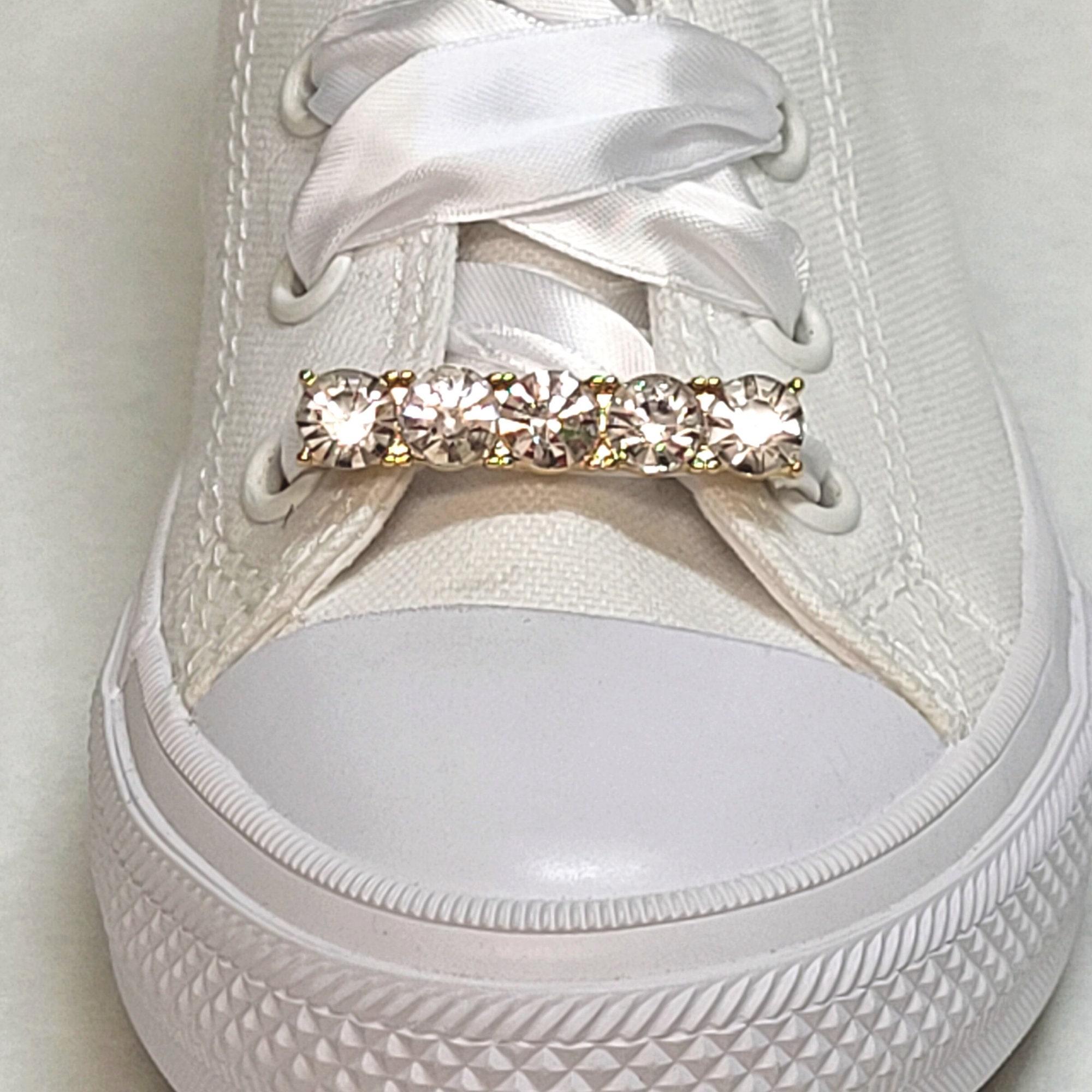 yali rhinestone shoe laces for women's