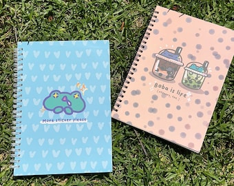 Cute Sticker Book | Reusable Sticker Organizing Album, A5