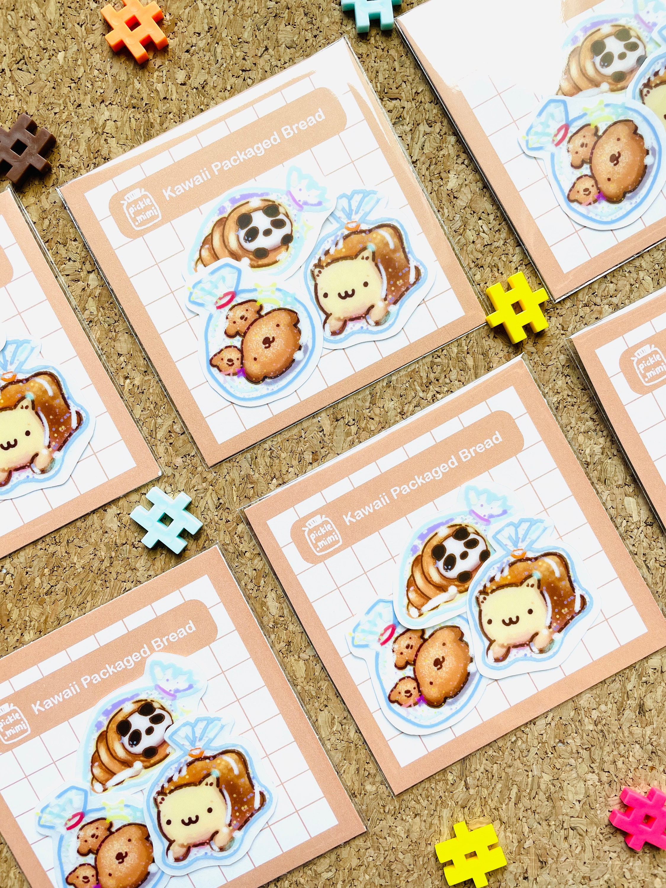 Mini Sticker Box - Hako Seal - Bakery Breads — La Petite Cute Shop