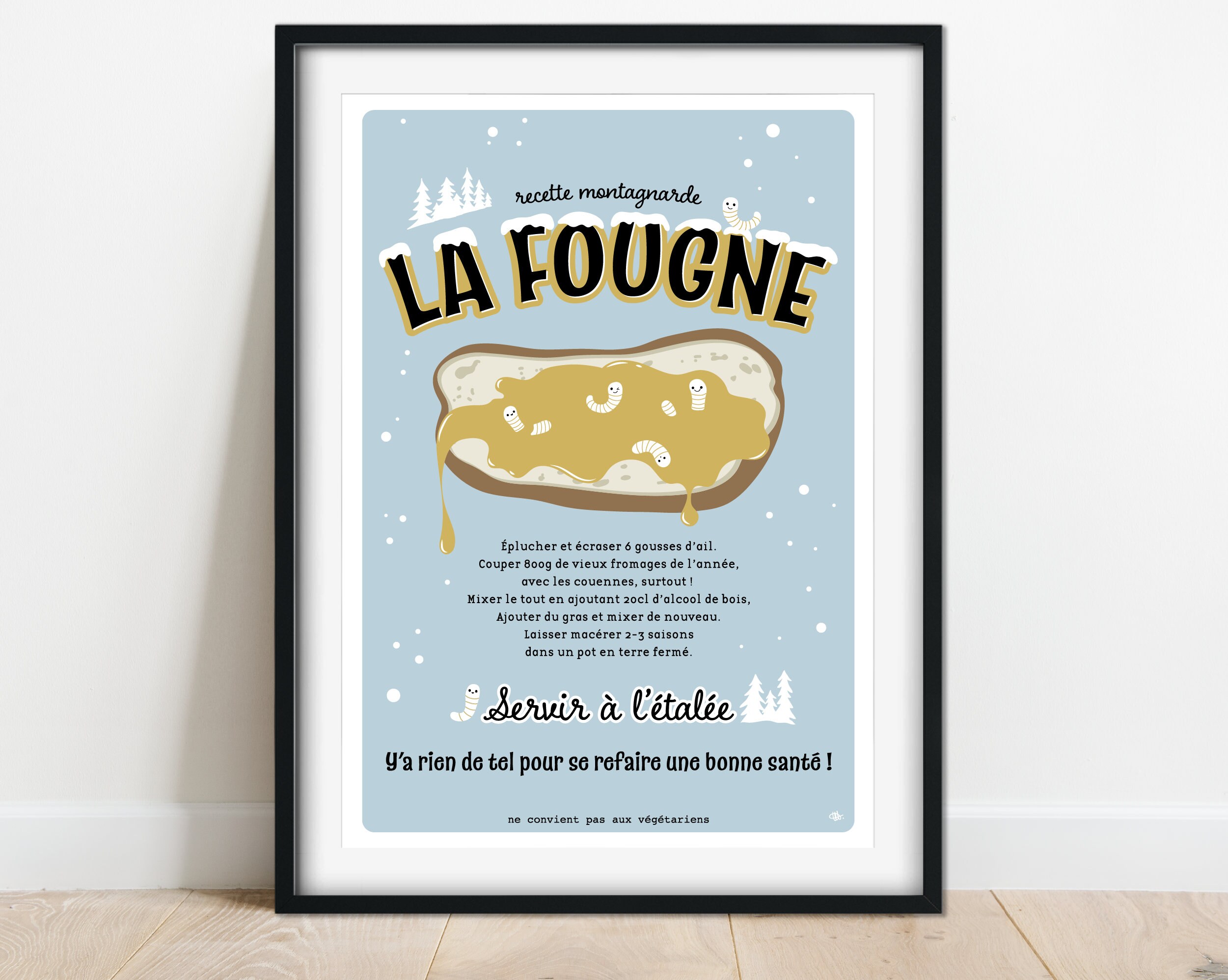 Annee Les Bronzes Font Du Ski MOUNTAIN RECIPE La Fougne - Etsy