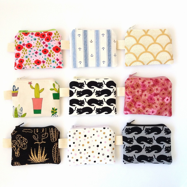 Cute coin pouch Tiny coin purse Small pouch Coin wallet Etsy