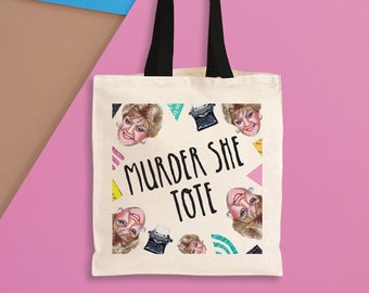 Angela Lansbury Bag - Murder She Tote