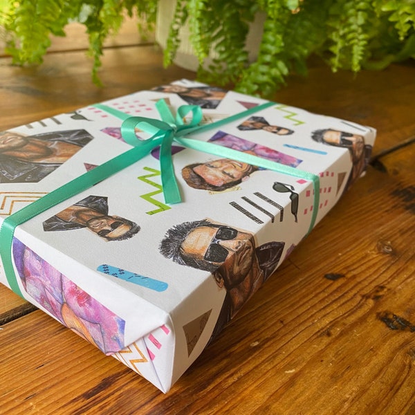 1980's Arnie Wrapping Paper