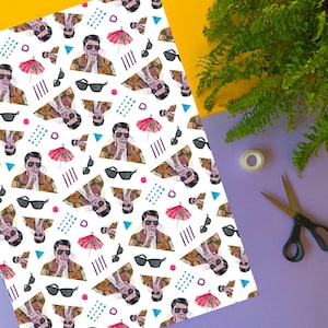 1980&#39;s Tom Cruise Gift Wrap