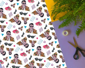 1980's Tom Cruise Gift Wrap